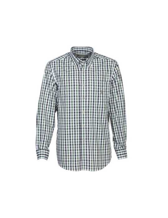 Chemise Percussion Durance à Carreaux Vert et Noir Taille M | Natuspor – natusport