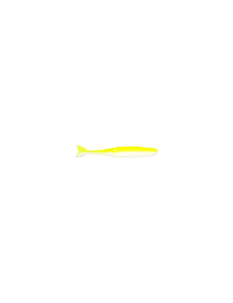 Leurre Souple Z-Man ChatterShad 4.5" Chartreuse White – natusport
