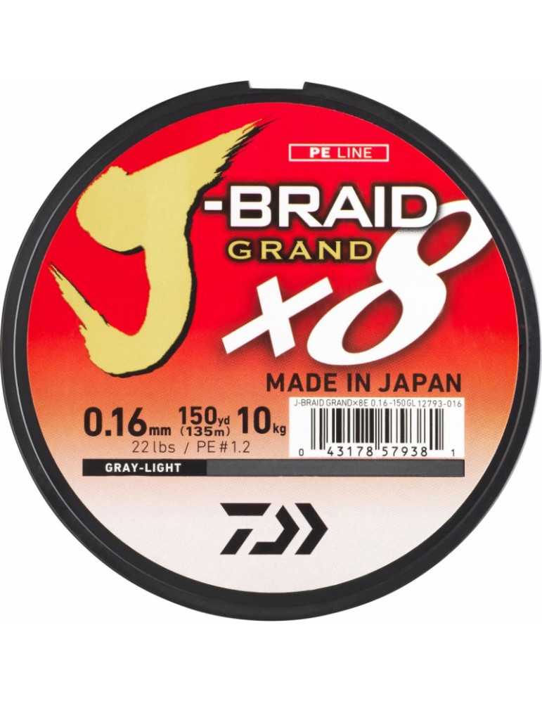 Fil Daiwa JB Grand 0.06 Gris – natusport