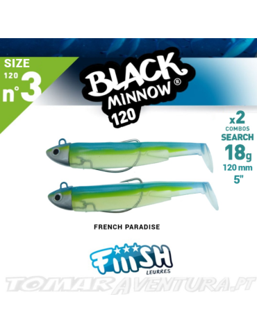 Leurre Souple Fiiish Double Combo Search 120 French Paradise 18g | Nat – natusport 2