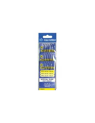 Hameçon Flashmer Kit 15 Hameçons Surf Gros Poisson – natusport 2