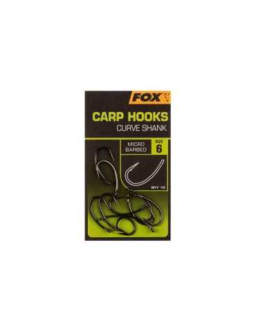 Hameçons Fox Curve Shank Taille 6 – natusport 2