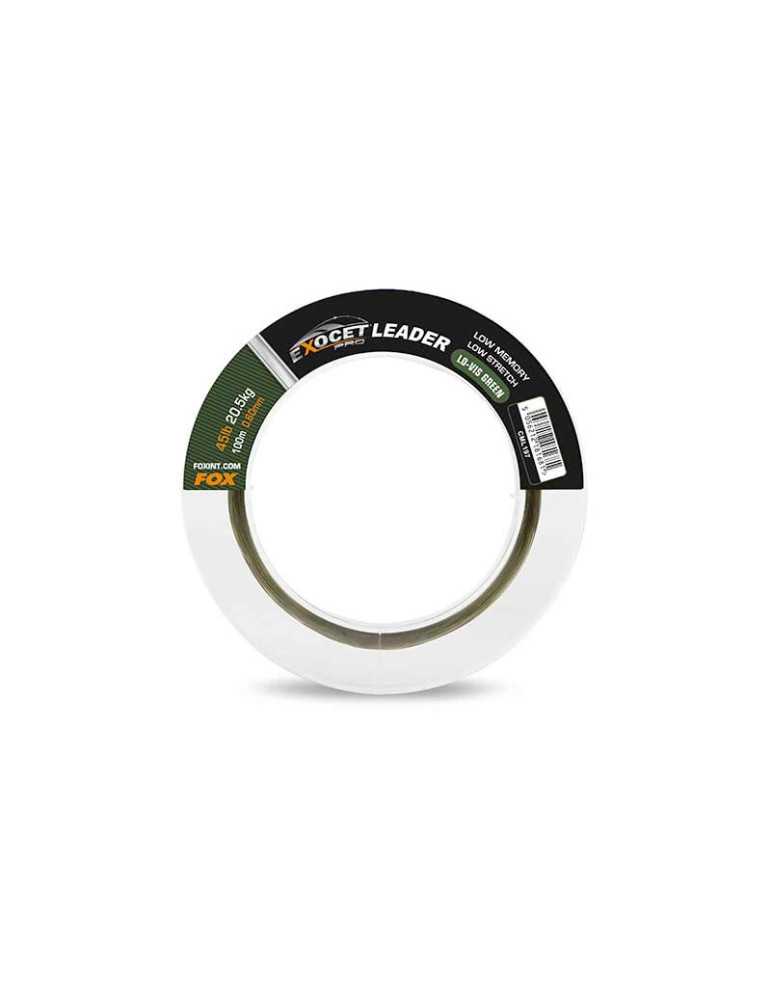 Fil Bas de Ligne Fox Exocet Leader 45lb 100m – natusport