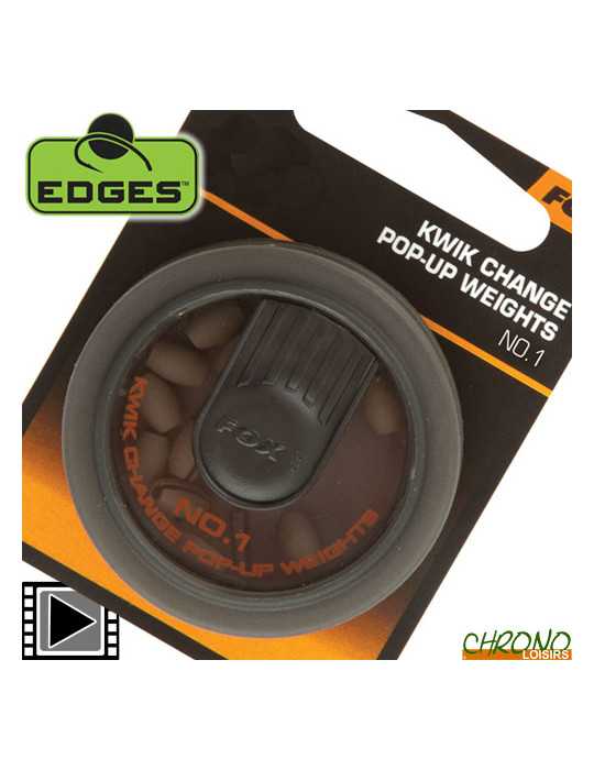 Plomb Fox Kwik Change Pop-Up Weight Taille 1 – natusport