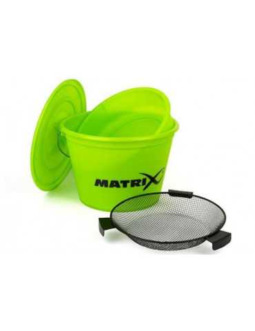 Seau Matrix Bucket Set avec Plateau Lime – natusport 2