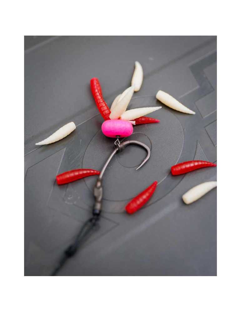 Amorce Pop-Up Fox Maggots Red & White – natusport