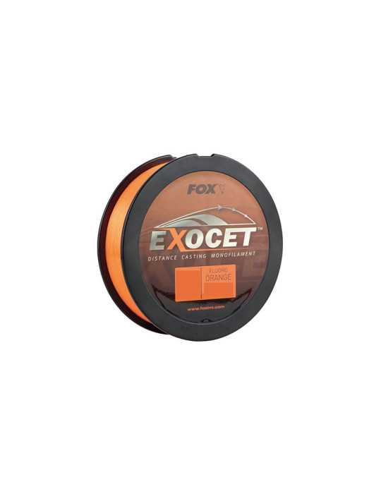 Nylon Fox Exocet Fluoro Mono Orange 0.28mm – natusport