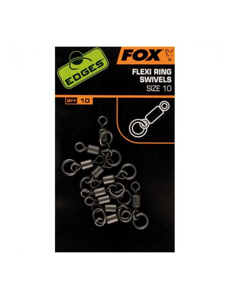 Émerillon Fox Edges Flexi Ring Swivel 7x10 – natusport