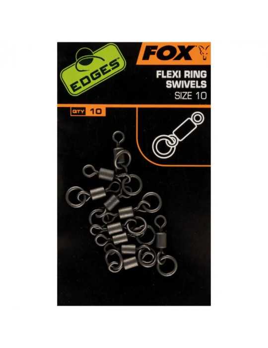 Émerillon Fox Edges Flexi Ring Swivel 7x10 – natusport