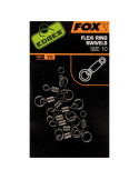 Émerillon Fox Edges Flexi Ring Swivel 7x10 – natusport