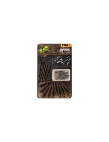 Kit Fox Edges Camo Power Grip Lead Clip Taille 7