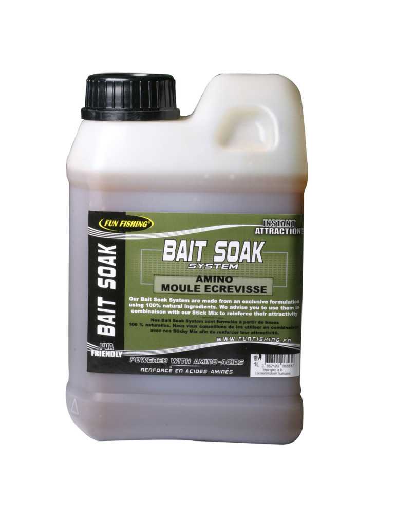 Additif Fun Fishing Bait Soak Amino Moule Ecrevisse 1L – natusport