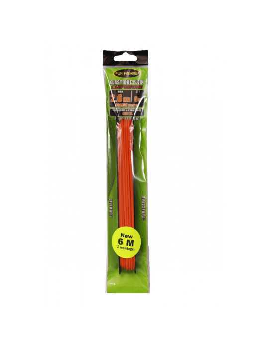 Élastique Plein Fun Fishing 2.6mm Orange 6m – natusport