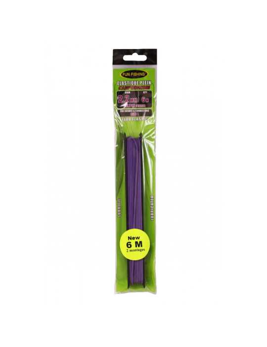 Élastique Plein Fun Fishing 2.2mm Violet – natusport