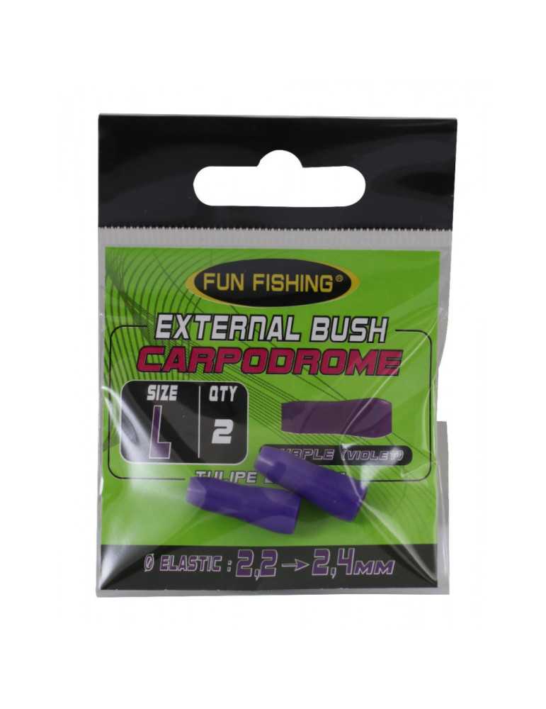 Tulipe Externe Élastique Fun Fishing L Violet – natusport