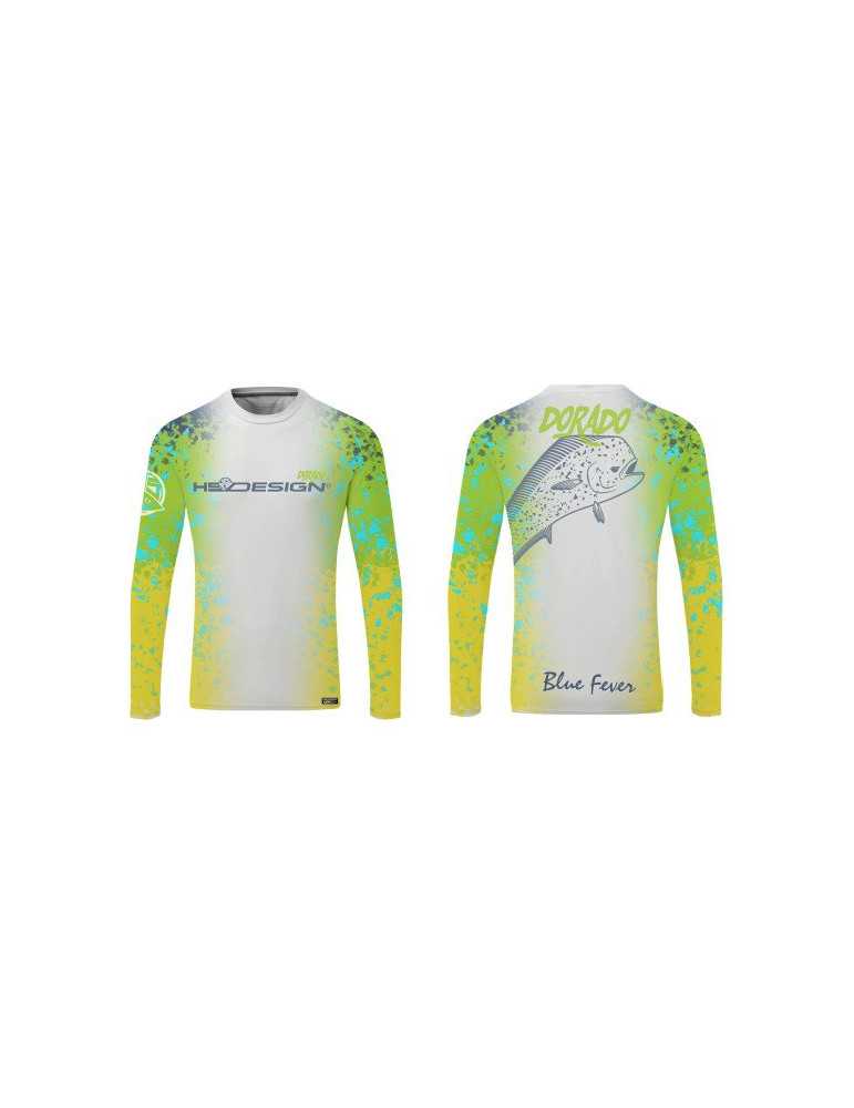 T-shirt Manches Longues Hot Spot Design Performance Dorado XL | Natusp – natusport