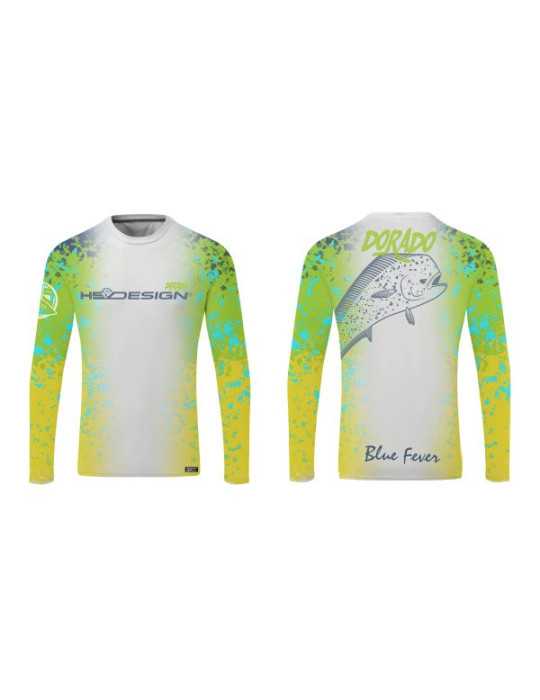 T-shirt Manches Longues Hot Spot Design Performance Dorado XL | Natusp – natusport