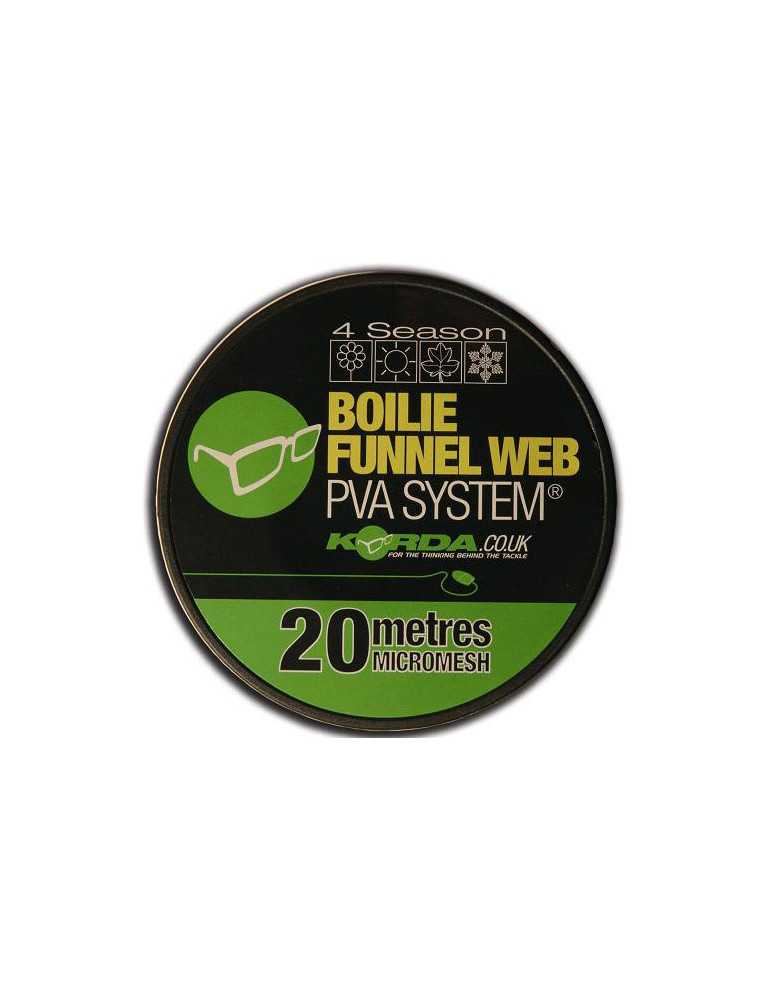 Recharge Filet PVA Korda Boilie Funnel Web Micromesh 20 m – natusport