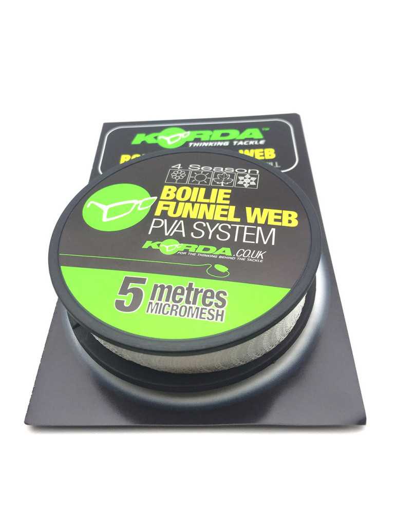 Montage Korda Boilie Funnel Web Micromesh Recharge 5 m – natusport