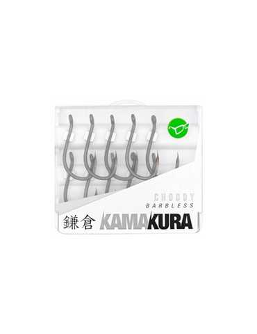 Hameçon Korda Kamakura Wide Gape Taille 8 Barbless (sans ardillon)