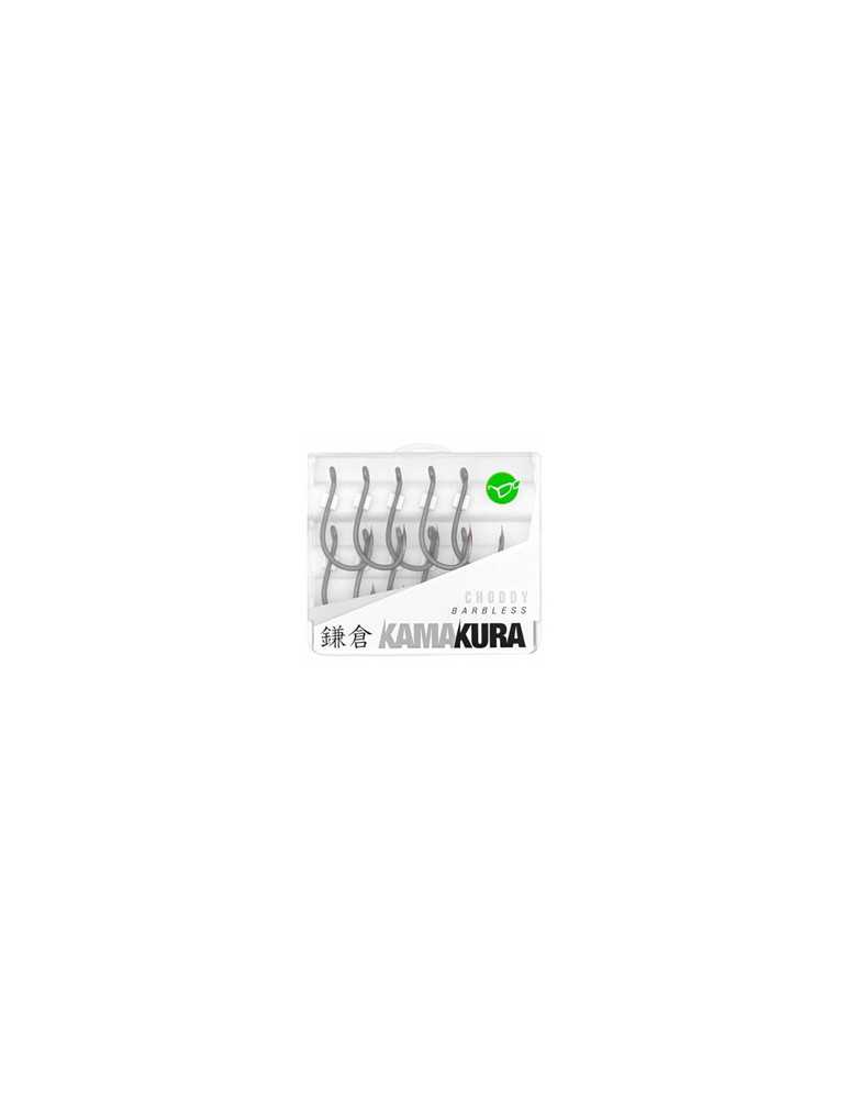 Hameçon Korda Kamakura Wide Gape Taille 8 Barbless (sans ardillon) | N – natusport