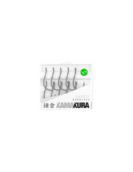 Hameçon Korda Kamakura Wide Gape Taille 8 Barbless (sans ardillon) | N – natusport