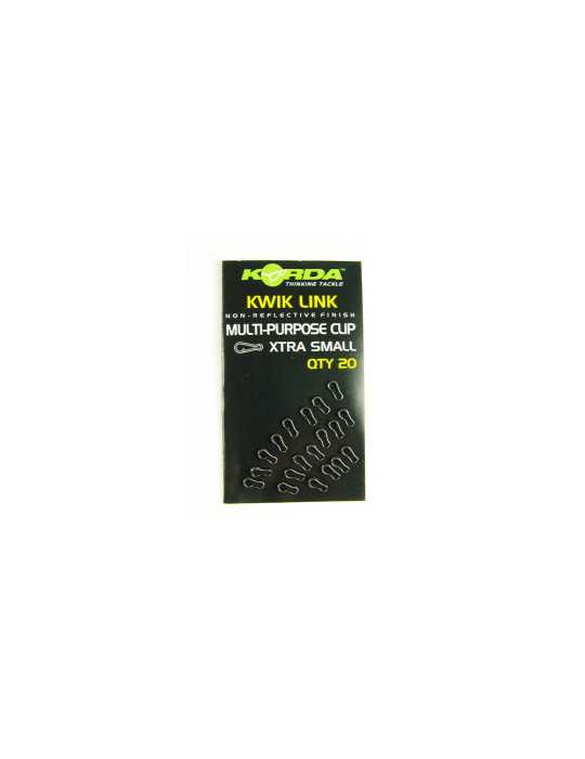 Émerillon Korda Kwick Link XS (lot de 20) – natusport