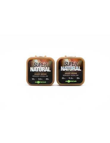 Tresse Korda Super Natural Gravel Brown 25lb – natusport 2