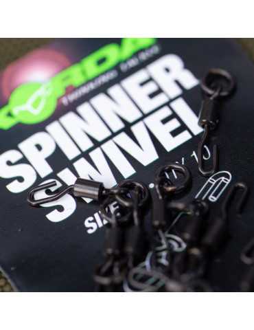 Émerillon Korda Spinner Ring Swivel Taille 11 – natusport 2