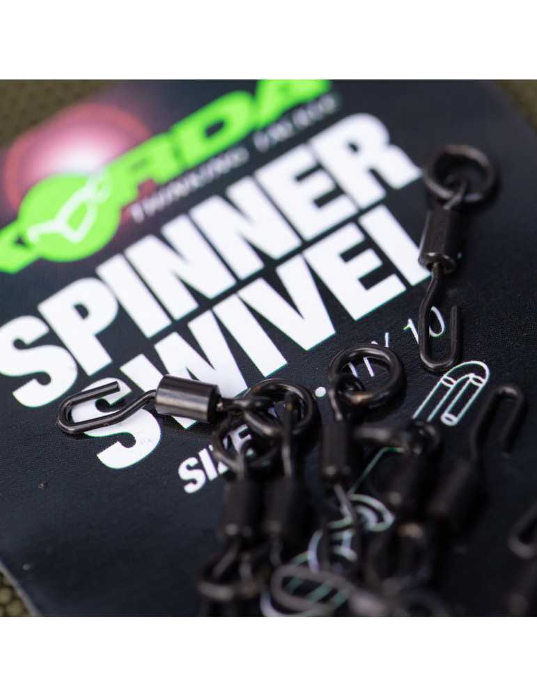 Émerillon Korda Spinner Ring Swivel Taille 11 – natusport