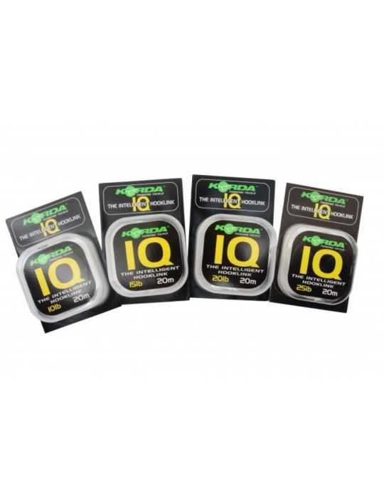 Fluorocarbone Korda IQ Hooklink 25lb – natusport