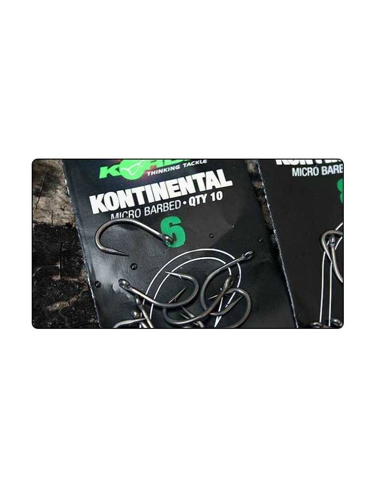 Hameçon Korda Kontinental Hook Taille 6 – natusport