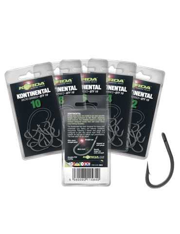 Hameçon Korda Kontinental Hook Taille 8