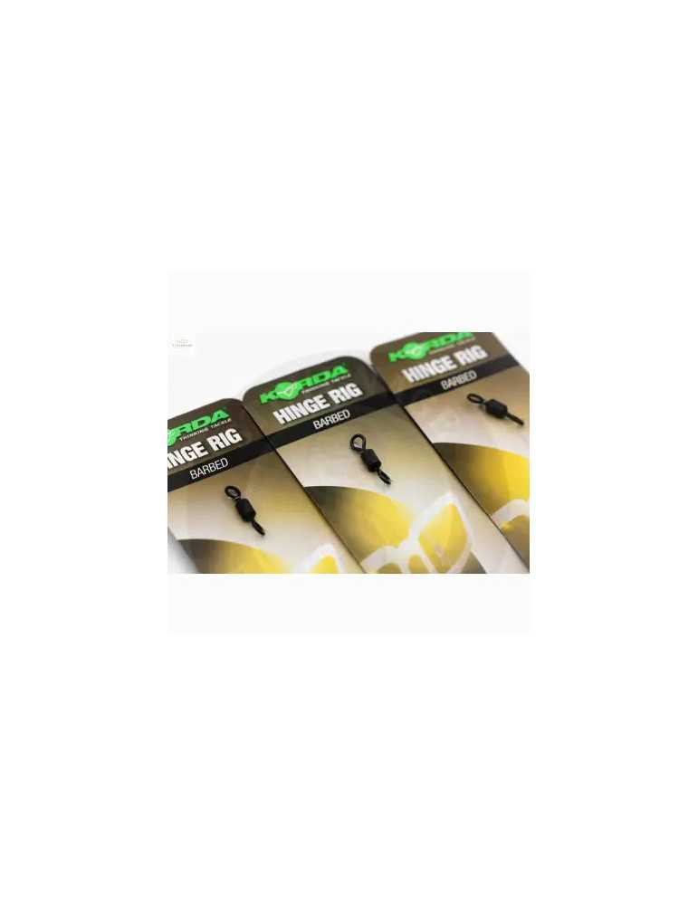 Montage Korda Hinge Rig Choddy MT Taille 4 25lb / IQ2 20lb – natusport