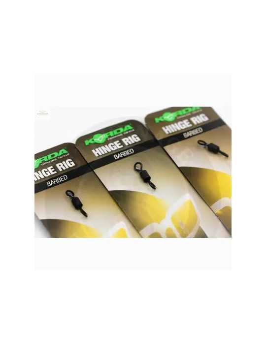 Montage Korda Hinge Rig Choddy MT Taille 4 25lb / IQ2 20lb – natusport
