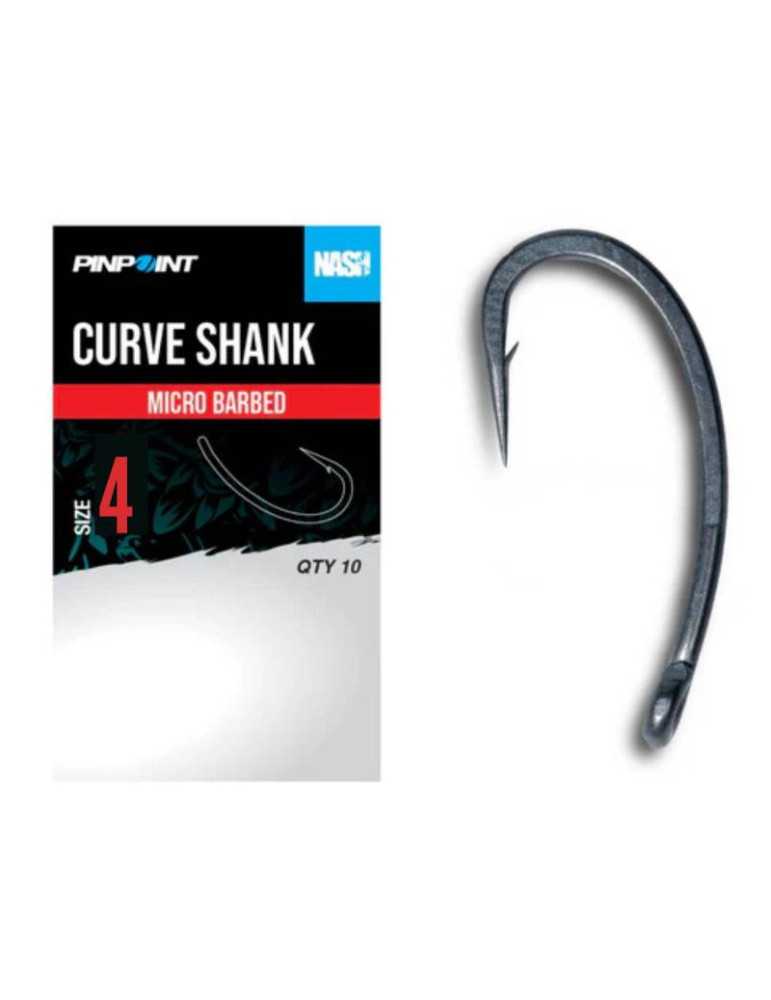 Hameçon Nash Curve Shank Taille 4 – natusport