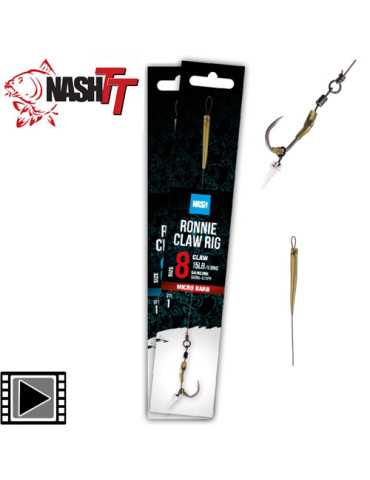 Montage Nash Ronnie Claw Taille 4 – natusport 2