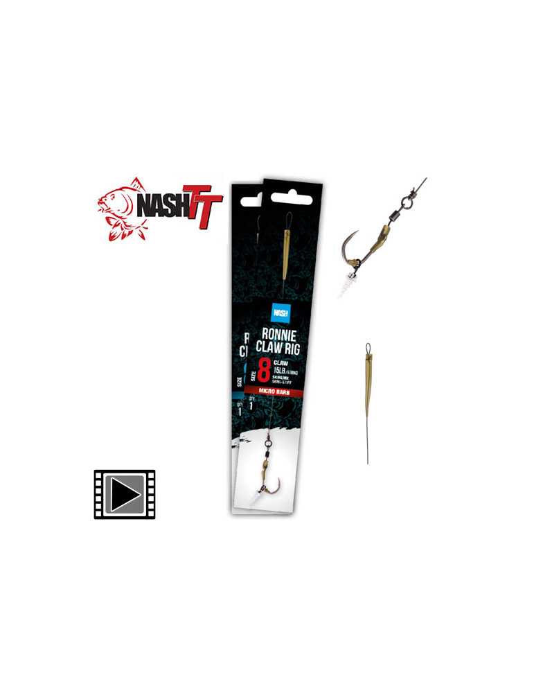 Montage Nash Ronnie Claw Taille 4 – natusport