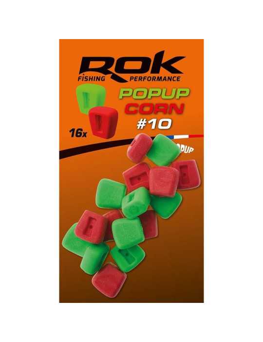 Pop-up Rok Corn 16 mm Rouge/Vert – natusport