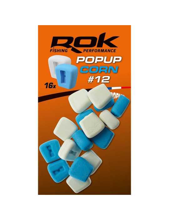 Pop-up Rok Corn 16 mm Blanc/Bleu – natusport