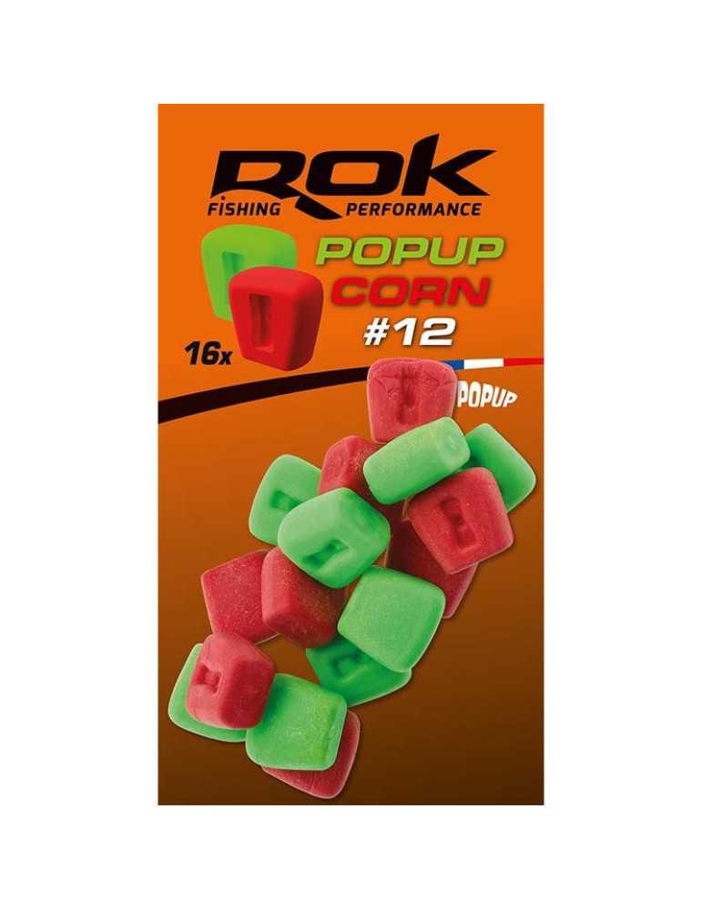 Pop-up Rok Corn 16 mm Rouge/Vert – natusport