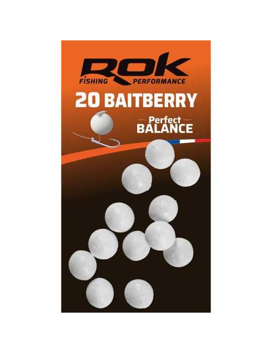 Bouillette Rok Baitberry Perfect 20 mm Blanc – natusport