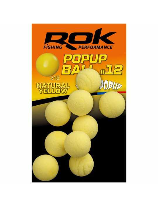Esche ROK Yellow Popup Ball 12 mm – natusport