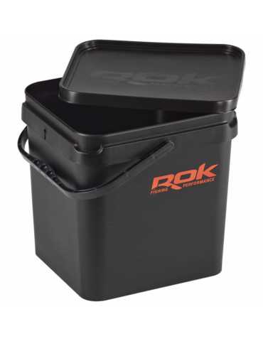 Seau ROK Carré 17 L Noir