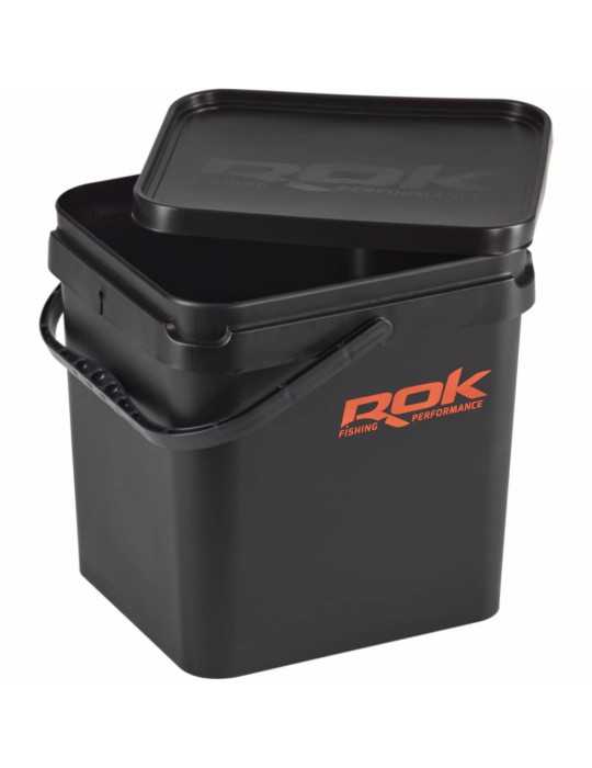 Seau ROK Carré 17 L Noir – natusport