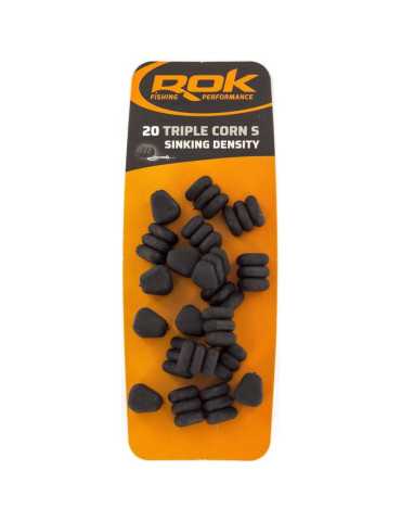 Esche ROK Triple Corn S Sinking Density Noir x20