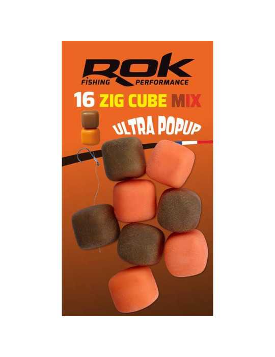 Montage Plastylis Zig Cube 16 N°10 Orange/Marron – natusport