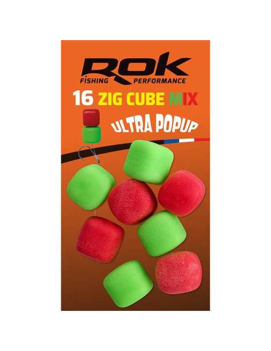 Montage Plastylis Zig Cube 16 N°10 Rouge/Vert – natusport