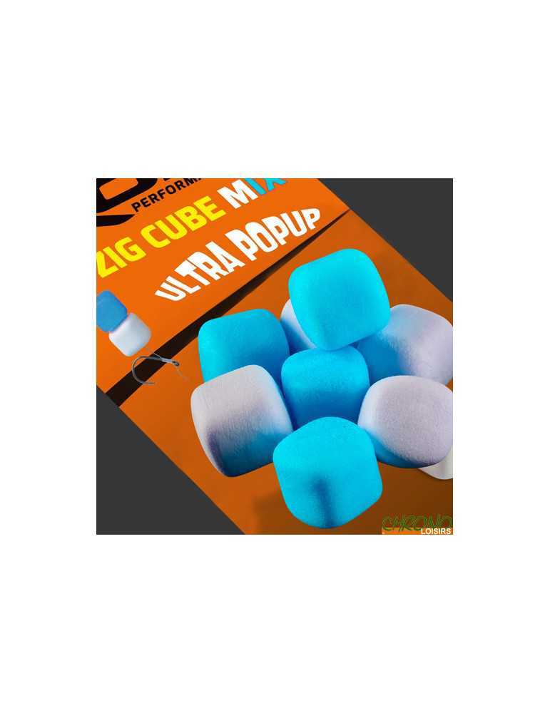 Montage ROK Fishing Zig Cube N°12 Blanc/Bleu – natusport