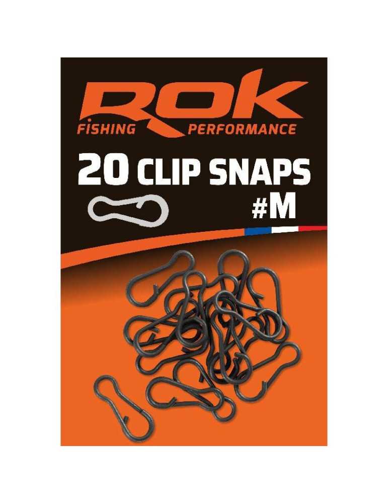 Émerillon Plastylis Clip Snaps Taille M (Lot de 20) – natusport